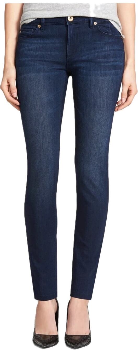 DL 1961 Emma Power Leggings Women's 32 Dark Blue S Stretch Jeggings